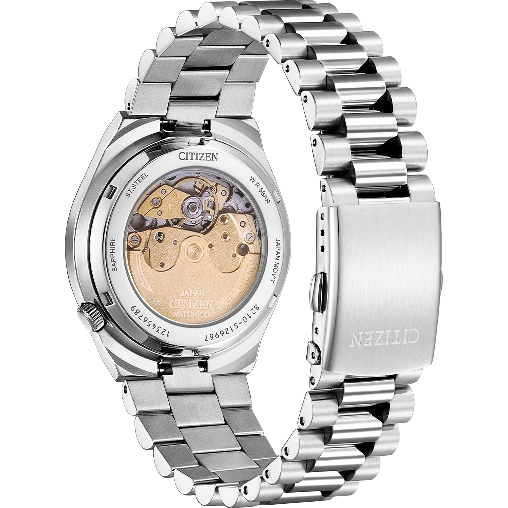 CITIZEN NJ0151-88M TSUYOSA Collection Men's Watch Blue Silver - Image 3