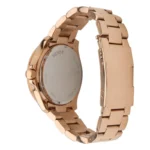 Fossil Cecile For Women Rose Gold Dial Stainless Steel Band Watch AM4511, Analog - Image 3