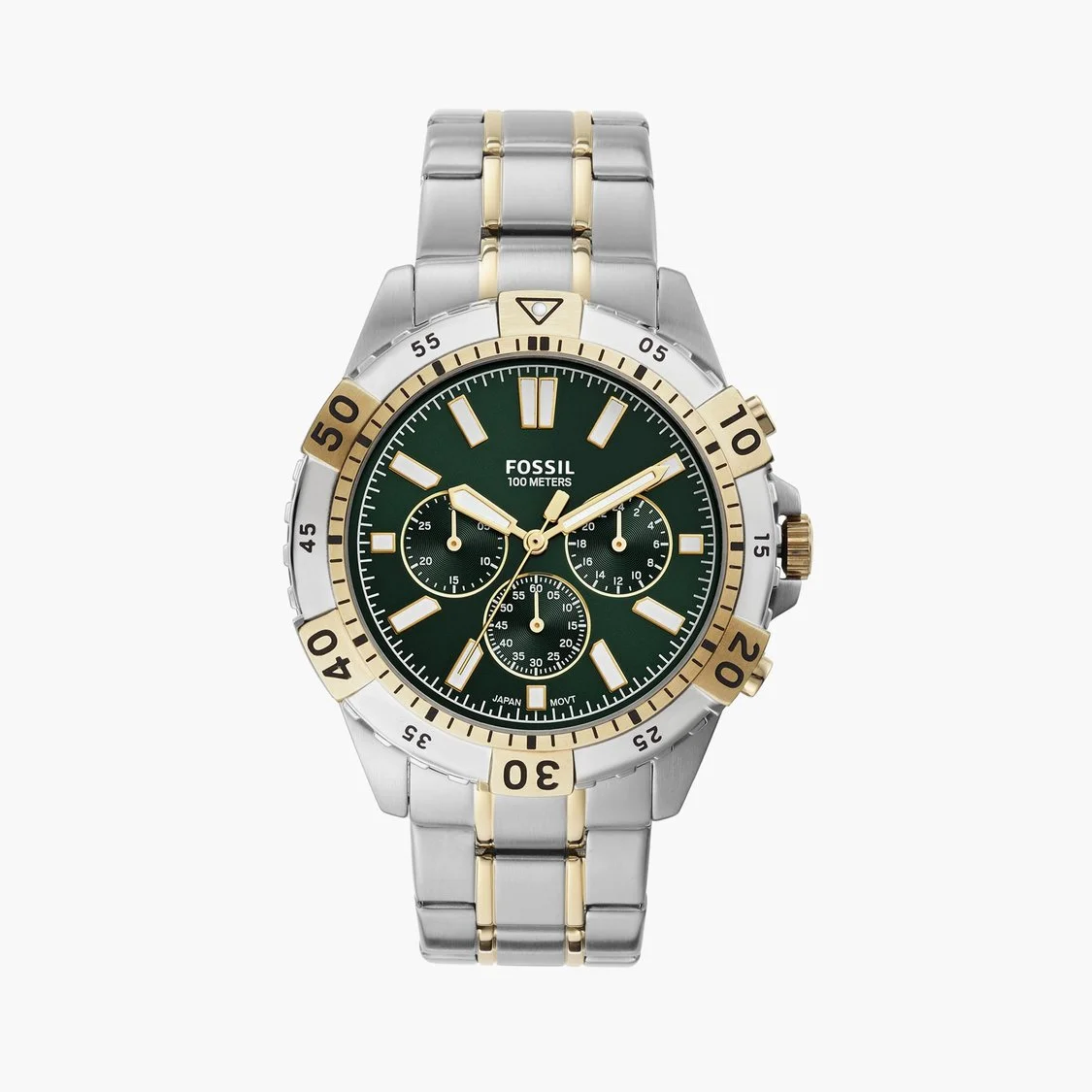 Fossil Men's Garrett Stainless Steel Quartz Dress Chronograph Watch FS5622 - Image 1