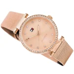 Tommy Hilfiger Womens Quartz Wrist Watch, Analog and Stainless Steel- 1781865 - Image 2