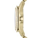 Fossil Riley Women's Watch with Crystal Accents and Stainless Steel Bracelet Band ES3203 - Image 2
