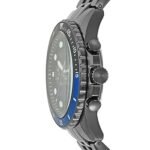 Fossil Men's FB-01 Quartz Stainless Steel Chronograph Watch, Color: Smoke/Black/Blue FS4835 - Image 2