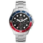 Fossil Men's Fb 03 Stainless Steel Watch Fs5767, Silver