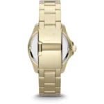 Fossil Cecile For Women Gold Dial Stainless Steel Band Watch - AM4482 - Image 3