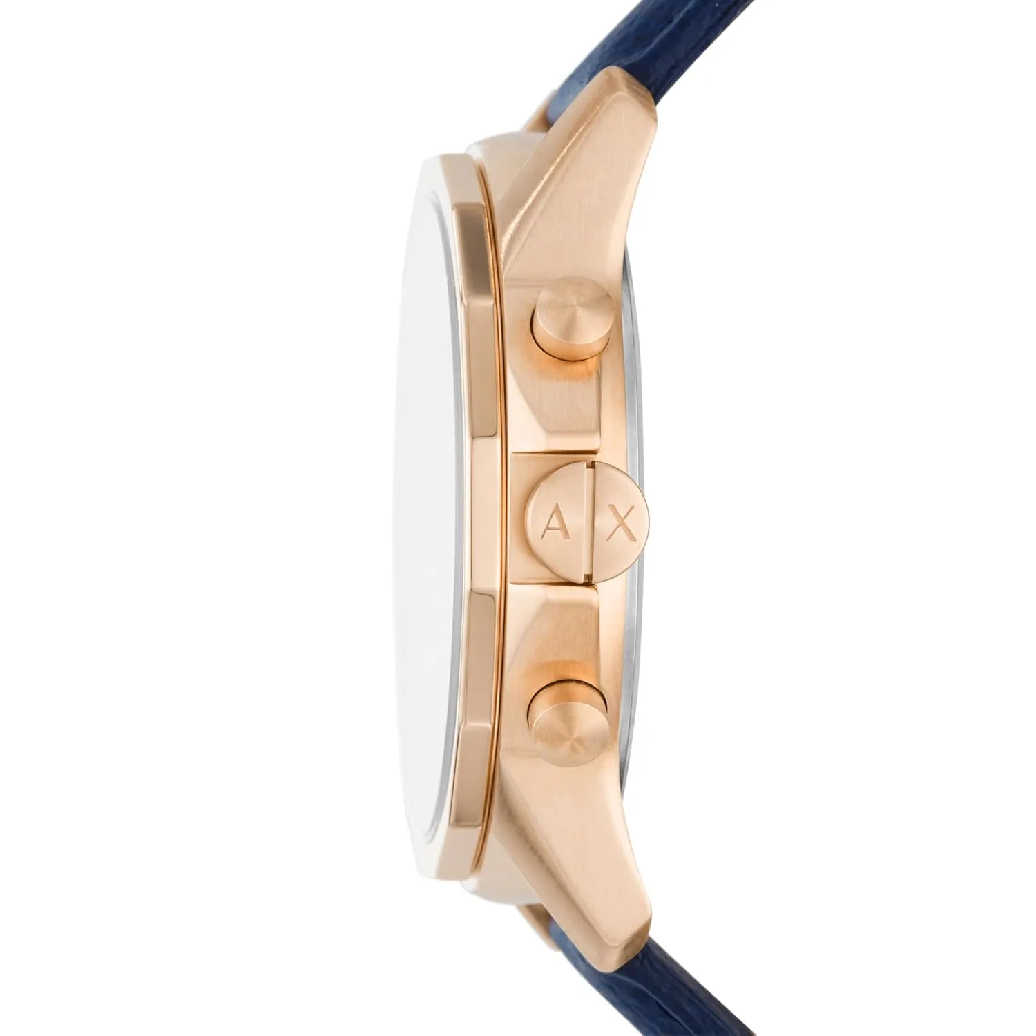 Armani Exchange Watch for Men, Chronograph Movement and 44mm Case Size with Stainless Steel, Leather or Silicone Strap AX1723 - Image 3