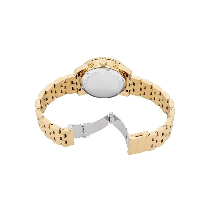 Michael Kors Mini Ritz Chronograph Gold-Tone Stainless Steel Watch - MK7530 - Image 3