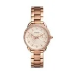 Fossil Womens Quartz Watch, Analog Display and Stainless Steel Strap ES4264