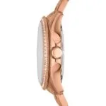Fossil Women'S Rose Gold Dial Stainless Steel Band Watch [Am4483] - Image 2