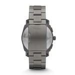 Fossil Men's FS4662 Machine Chronograph Stainless Steel Watch - Smoke - Image 3