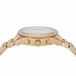 Michael Kors Mini Ritz Chronograph Gold-Tone Stainless Steel Watch - MK7530 - Image 2