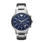 Emporio Armani multifunction stainless steel watch, 43mm case size AR2448