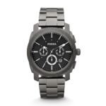 Fossil Men's FS4662 Machine Chronograph Stainless Steel Watch - Smoke