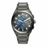 Fossil Everett Chronograph Mens Watch Fs5830, Gunmetal