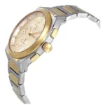 Fossil Men's Everett Quartz Stainless Steel Chronograph Watch, Color: Gold/Silver FS5796 - Image 2