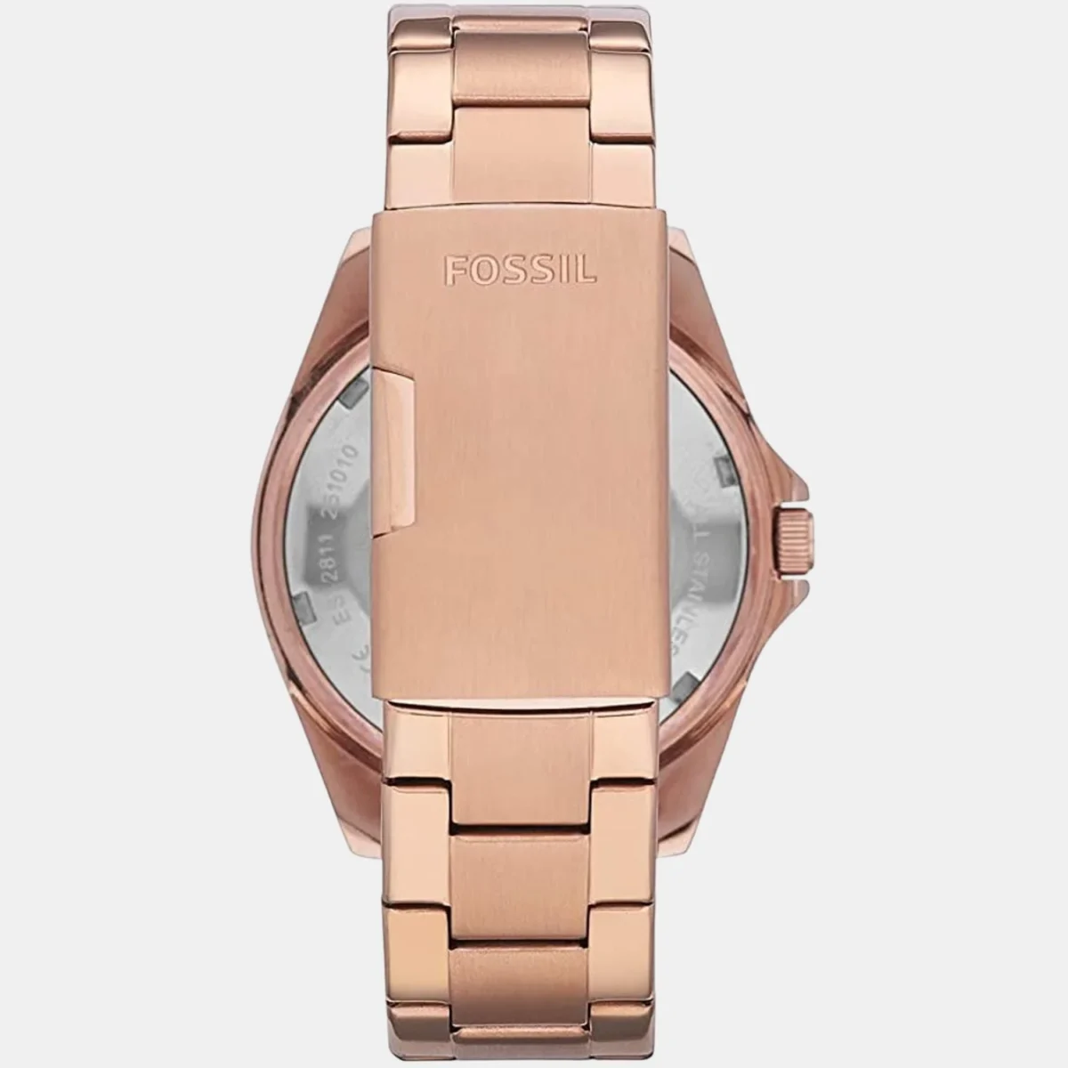 Fossil Riley Women's Watch with Crystal Accents and Stainless Steel Bracelet Band ES2811 - Image 3