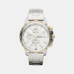 Fossil Men's Dean Stainless Steel Quartz Dress Chronograph Watch FS4795