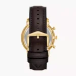 Fossil Men's Neutra Chrono Chronograph, Gold-Tone Stainless Steel Watch, FS5763 - Image 3