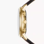 Fossil Men's Neutra Chrono Chronograph, Gold-Tone Stainless Steel Watch, FS5763 - Image 2