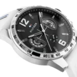 Tommy Hilfiger Men's Black Dial Rubber Band Watch - 1791475 - Image 2