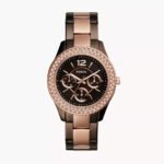 Fossil Women's Analog Quartz Watch with Stainless-Steel Strap ES4079