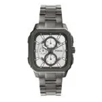 Fossil multifunction gunmetal stainless steel watch - bq2657