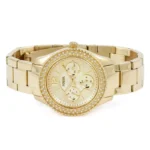 Fossil Neutra Chronograph Gold-Tone Stainless Steel Watch - ES5219 - Image 3
