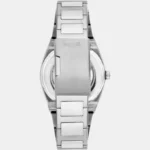 Fossil Everett Stainless Steel Analogue Automatic Wrist Watch, Silver ME3220 - Image 3