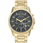 A|X Armani Exchange Chronograph Dress Watch for Men with Stainless Steel, Silicone or Leather Band AX1721