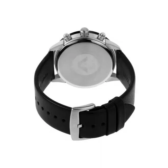 Emporio Armani Men Black Dial Leather Analog Watch - AR11243 - Image 3