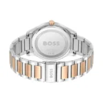 BOSS REASON MENS BLUE DIAL TWO TONE STAINLESS STEEL WATCH - 1513978 - Image 3