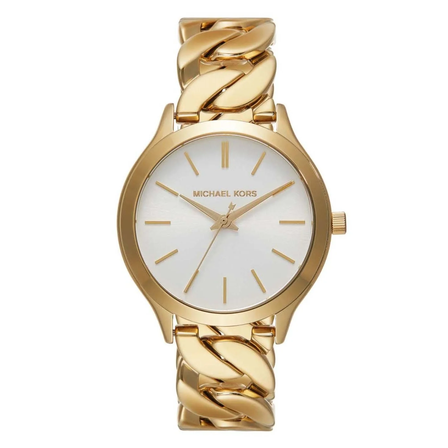 MP000000021007892_1316Wx1468H_202402021851261 Michael Kors Runway Gold Stainless Steel Women's Watch MK7472 - Image 1