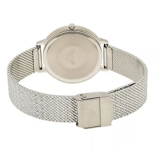 Emporio Armani Women's Silver Dial Stainless Steel Analog Watch - AR11128 - Image 3