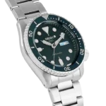 Seiko Men's Analogue Automatic Watch Seiko 5 Sports, Green, 63K1, - Image 2