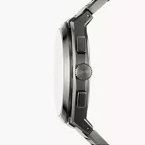 Fossil Everett Chronograph Mens Watch Fs5830, Gunmetal - Image 2