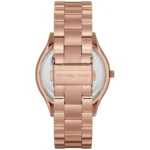 Michael Kors Slim Runway Women's Watch, Stainless Steel Bracelet Watch for Women MK3197 - Image 3
