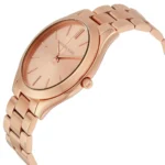 Michael Kors Slim Runway Women's Watch, Stainless Steel Bracelet Watch for Women MK3197 - Image 2