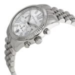 Michael Kors Womens Quartz Watch, Analog Display and Stainless Steel Strap MK5555 - Image 2