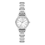 Michael Kors Women’s Quartz Silver Stainless Steel Silver Dial 26mm Watch MKO1171