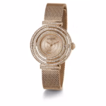 GUESS Analog Gold Dial Women's Watch-GW0550L3 - Image 3