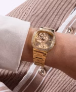 Guess Women's Watch Gold Tone Case Quartz - Image 2