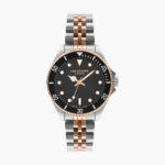 Lee Cooper Women's Silver & Rose Gold Analog Stainless steel Strap Watch | LC07593.560 | 36 MM
