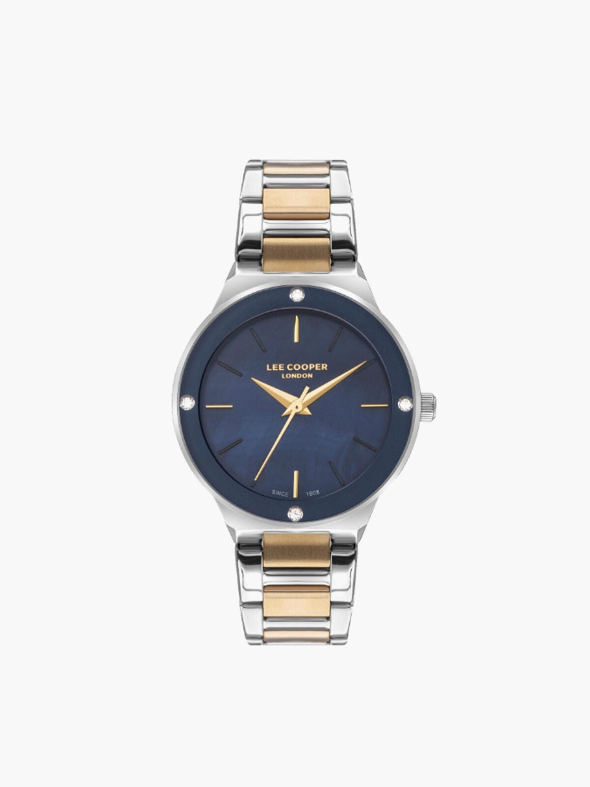 Lee Cooper Women's Silver Analog Wrist Watch LC07480.290