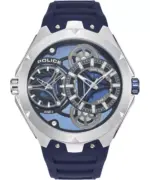 Police Scepter Open Heart Dual Time watch