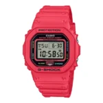 Casio G-Shock DW-5600EP-4DR Energy Pack Series Digital Dial Red Resin Band