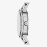 Michael Kors Women’s Quartz Silver Stainless Steel Silver Dial 26mm Watch MKO1171 - Image 3