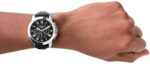Fossil Leather Mens Quartz Watch - Image 2