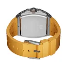 Tsar Bomba Elemental TB8211Q-06 Premium Quartz Chronograph Yellow Rubber Strap - Image 2