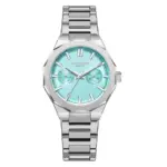 Quartz watch in metal, blue, silver - LC08019.300