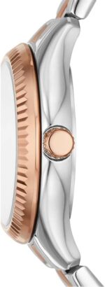 Fossil Rye Three-Hand Date Two-Tone Stainless Steel Watch - BQ3928 - Image 2