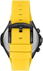 LEE COOPER Men's Watch, Multi Function Display and Silicone Strap - LC08003.657, Yellow - Image 3